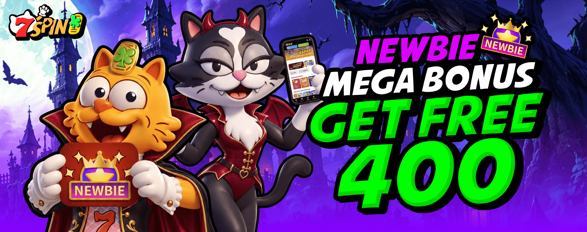 Newbie Mega Bonus 400