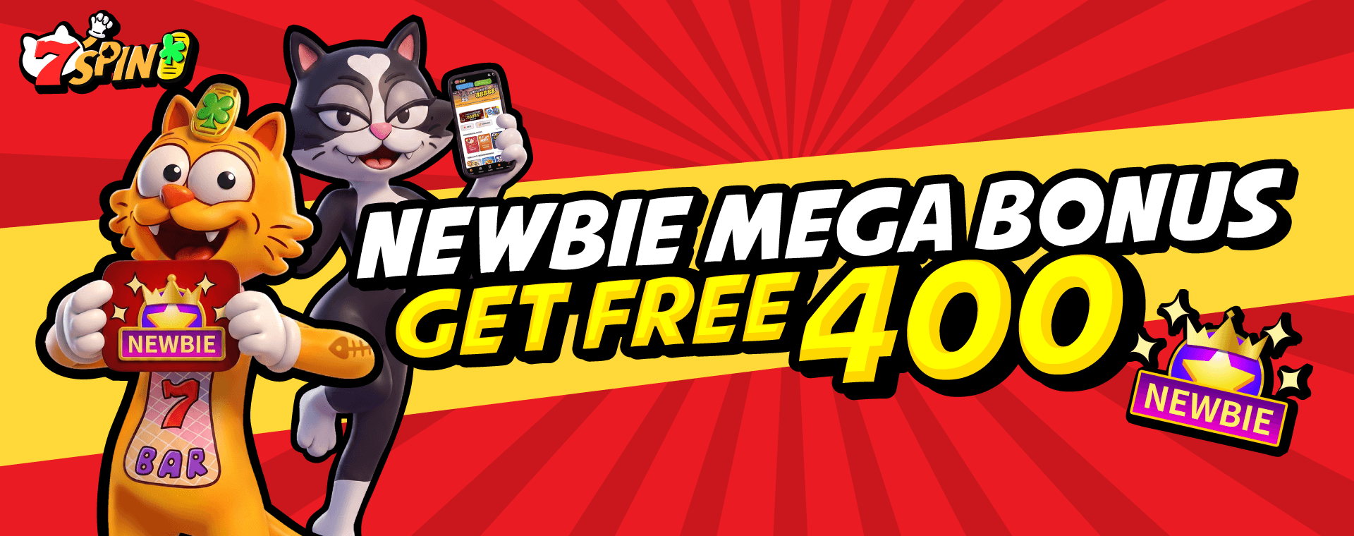 Newbie Mega Bonus 400